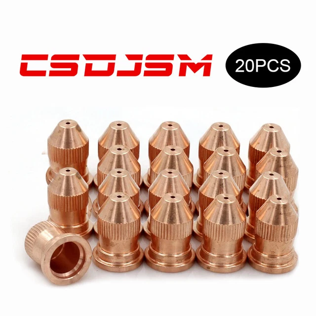 20pcs 21328 Plasma Tips Nozzle 100A for ESAB PT-20AM Plasma Cutter Torch