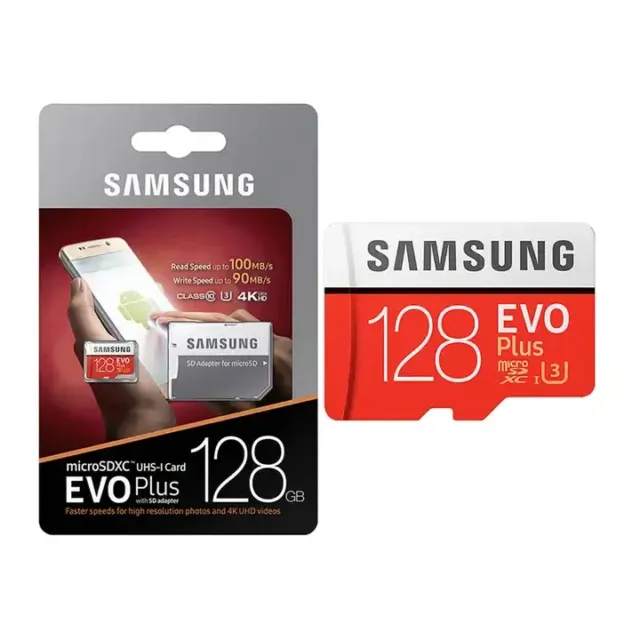 Samsung 128GB Micro SD Card SDHC SDXC Memory Card TF Class10 SD Adapter UK Stock