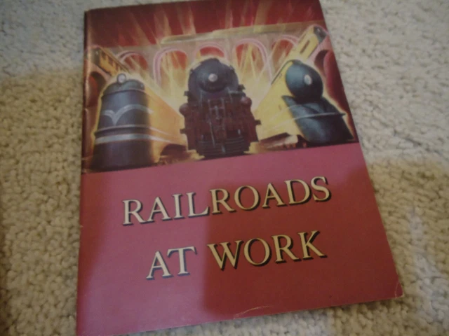 Lot of railroad train Items Vintage 1940's 1950's Quiz Development Ticket Jacket 10