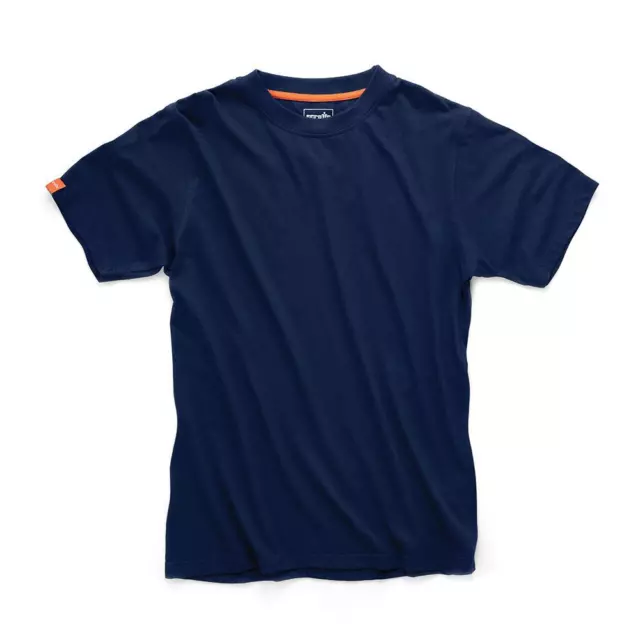 Scruffs T-shirt bleu marine Eco Worker Taille XS