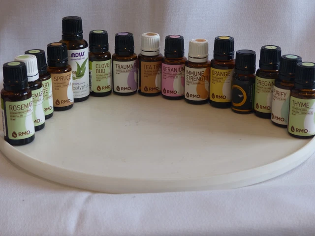 Lote de 15 botellas de aceites esenciales de aceite de las Montañas Rocosas