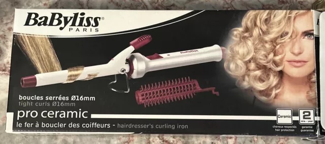 fer à boucler Pro Ceramic Babyliss