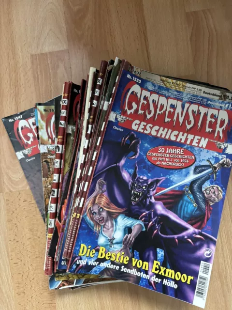 Gespenster Geschichten Konvolut  comics 50 Stück