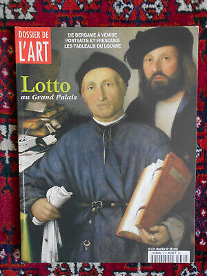 Peintre Lorenzo Lotto Carnet vignettes de collection Grand Palais Bergame 