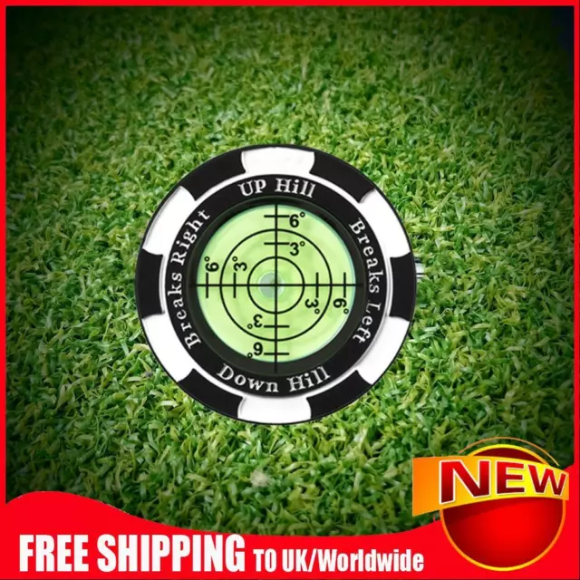 Golf Putt Green Reader Portable Golf Ball Marker Slope Reader Golfer Accessories