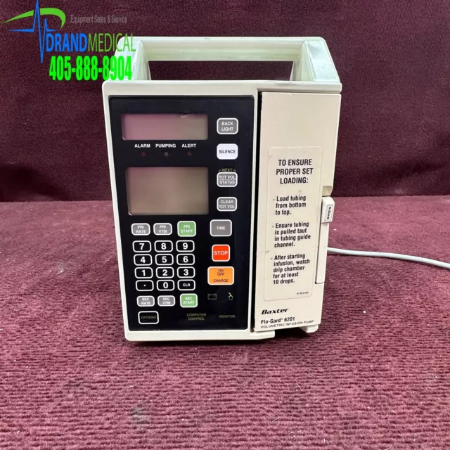 Baxter Healthcare Flo-Gard 6201 Infusion Pump