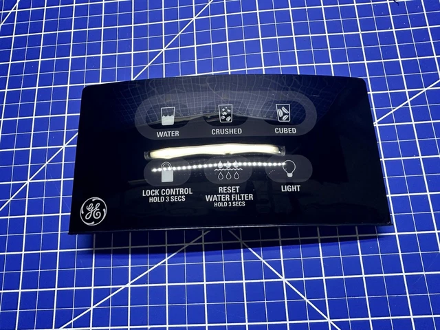 GE Refrigerator Dispenser Control Board P#WR55X10517 197D4576G025