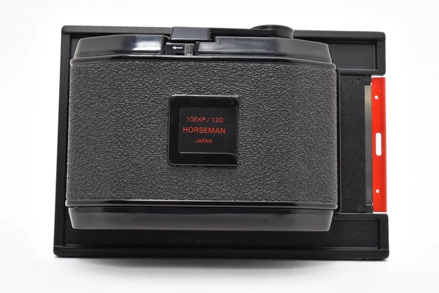 TOP MINT ] Horseman 10EXP/120 10EXP 120 6x7 Roll Film Back Holder