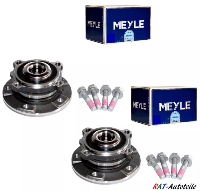 2 x MEYLE 3003121106 RADLAGER,RADNABE VORNE LINKS + RECHTS BMW 6 E63 CABRIO E64