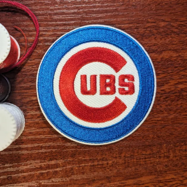 Chicago Cubs Patch MLB Baseball Cubbies Embroidered Iron On 3"