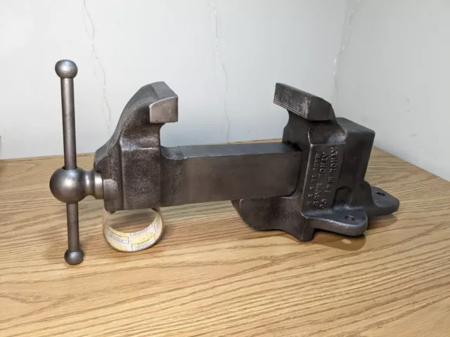 Vintage Athol 614 1/2 Machinist Vise 4 1/2'' Jaw Cast Iron,Athol Mass Usa - Used