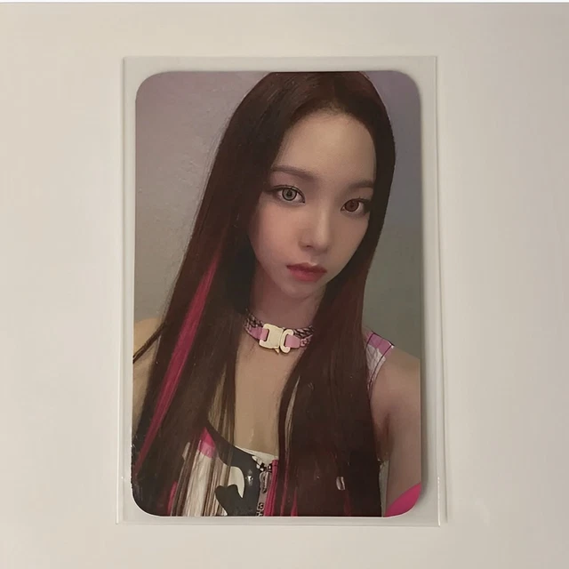 AESPA KARINA SAVAGE mu-mo PC Official Photocard KPOP Photo card w/case