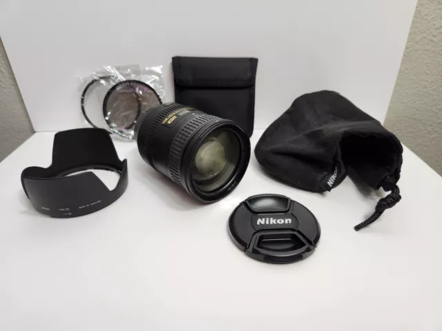 Nikon NIKKOR AF-S DX VR II 18-200mm f/3.5-5.6G IF-ED Zoom Lens w Filters