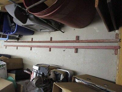 Antique Barn Door Track for Sliding Door Rollers Hangers 20ft Nib & Notch 2x10