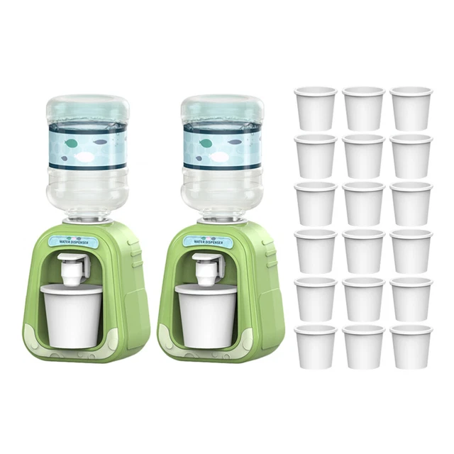 Mini Water Dispenser Paper Baby Boy Kids Toys Little Girl Small