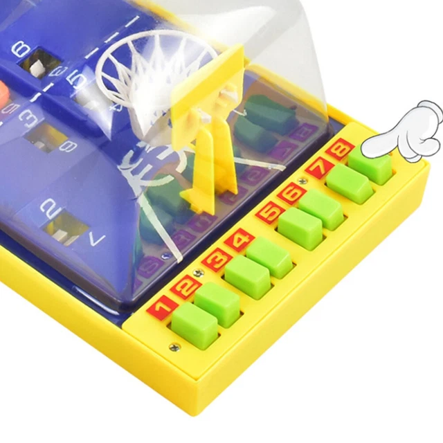 Toy Basketball Table Game Plastic Finger Basketball Board Game For Outdoor