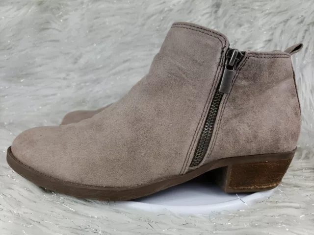 CARLOS by Carlos Santana Brie Womens Brown Ankle Boots Booties Size 8