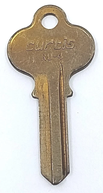 Llave en blanco CURTIS RU-4 Appx 2-1/4" sin cortar nuevo stock antiguo