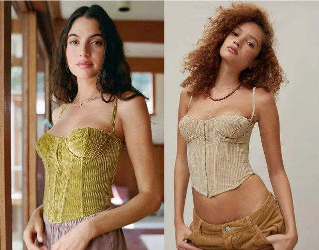 Sleeveless Women Crop Top Corset Backless Tube Off Shoulder Party Tank Tops