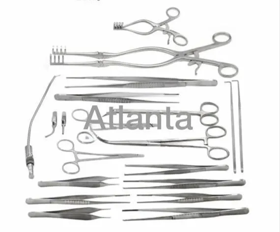 52 pieces Vascular Surgrey Surgical instrument sET