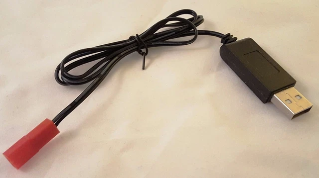 USB Charger Cable for Propel High Stunt RC Twister Drone Lead Wire Charge NEW