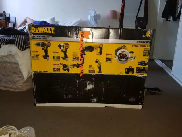 DEWALT 6 PIECE power tool kit brand new $500.00 - PicClick AU