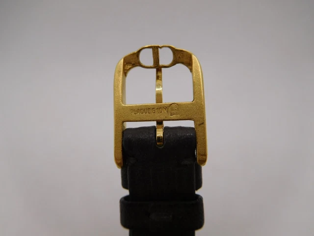 Christian Dior quartz womens watch 18K electroplated(70412-21995) 16