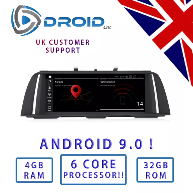 BMW F10 F11 * Android 9.0 * 6 CORE - 4GB - 32GB - 10.25 " 5 SERIES ID6 ID7 PX6