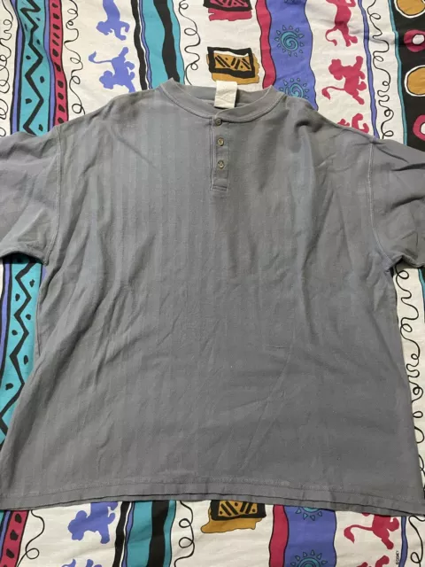 Vintage Carhartt Henley shirt sz XL