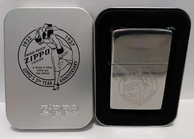 Zippo 2006 5th Anniversary Limited Edition 88 / 100 Windy