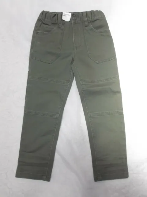 Bnwot "Target" Boys Khaki Green Jeans ** Size 4