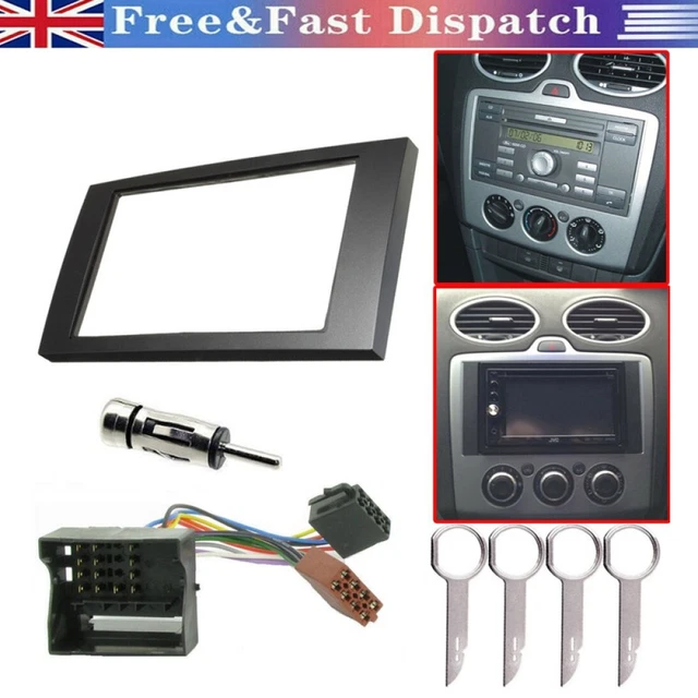 2x Double Din Radio Stereo Face Facia Fascia Panel Frame Dvd 2x Double Din Radio Stereo Face Facia Fascia Panel Frame Dvd