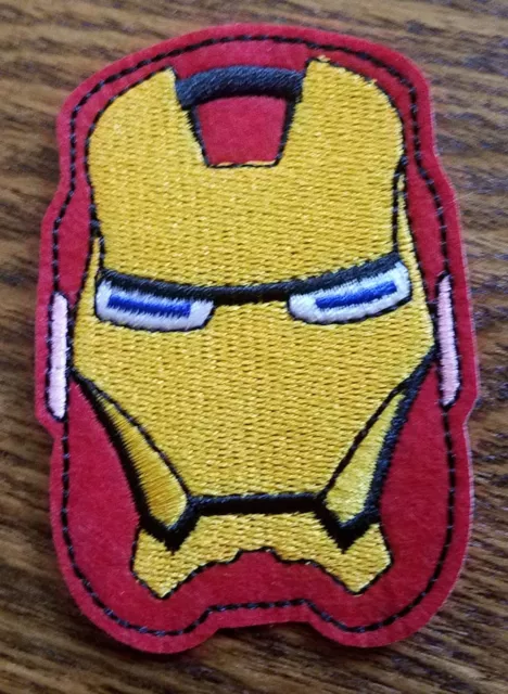 The Avengers Iron Man Casque Iron on Patch – Patch Collection
