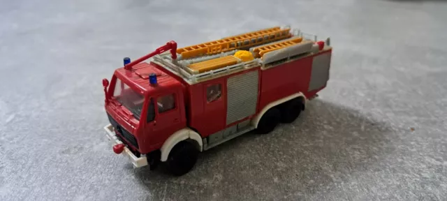 K22 LKW Spur H0 1:87 Preiser Feuerwehr Mercedes TLF Wasserwefer