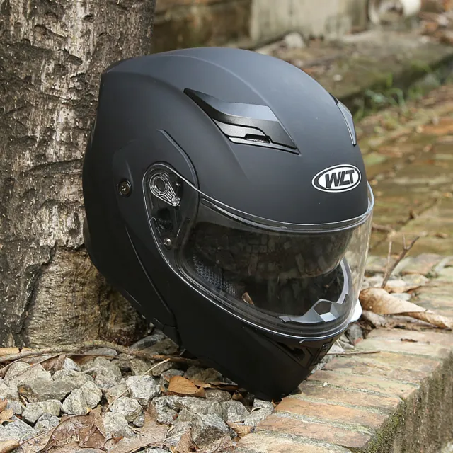 Full Face Helmet Motorcycle Motorbike Modular Flip Up Dual Sun Visor Adult DOT
