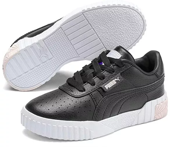 Puma ‘Cali’ Junior Girls Kids Sportstyle LEATHER Sneakers Trainers Mix Sizes