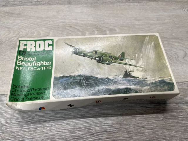 FROG 1/72 Bristol Beaufighter NF1, F6C, TF10 Model Kit #F191 [U56] - See Descr.