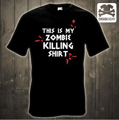 This is My Zombie Killing shirt | Dead horror Walking Fun S-XXXL