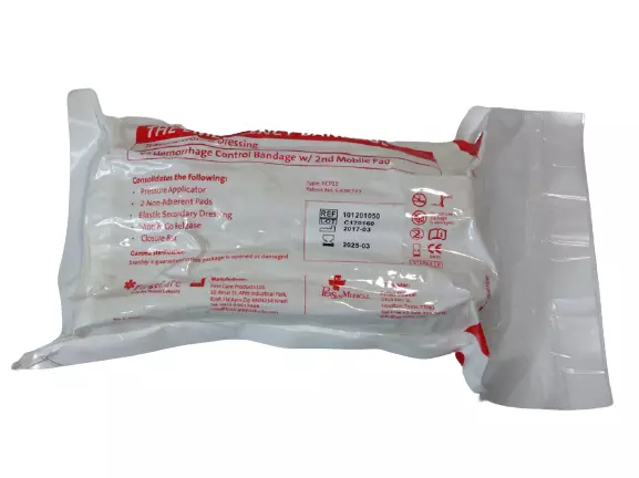 FirstCare THE EMERGENCY BANDAGE Trauma Wound Dressing 6"