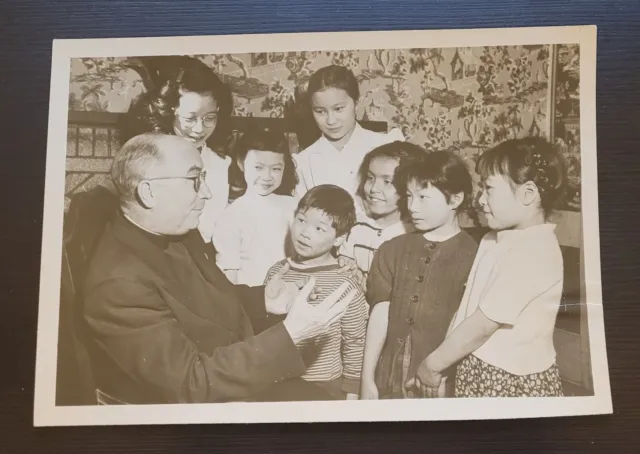 Foto China Americana 1948 Chicago China Misión Original Niños De Colección