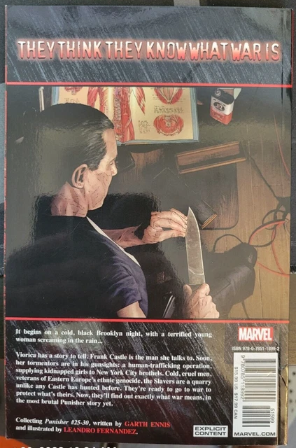 The Punisher Max - Volume 5: The Slavers by Garth Ennis Near Mint TPB 2