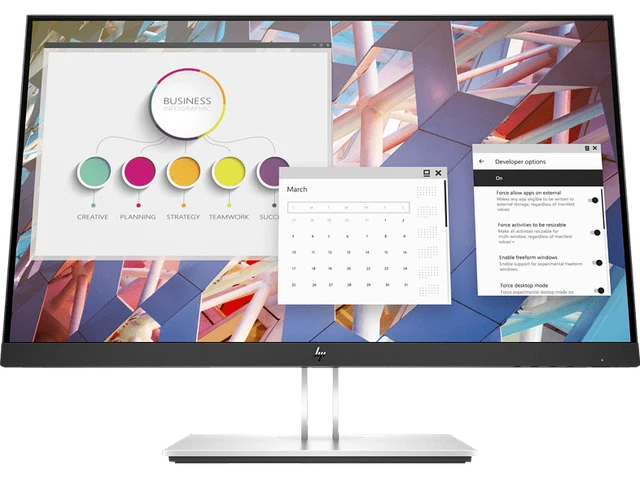 HP E-Series E24 G4 23,8 Zoll Full-HD Monitor (5 ms Reaktionszeit
