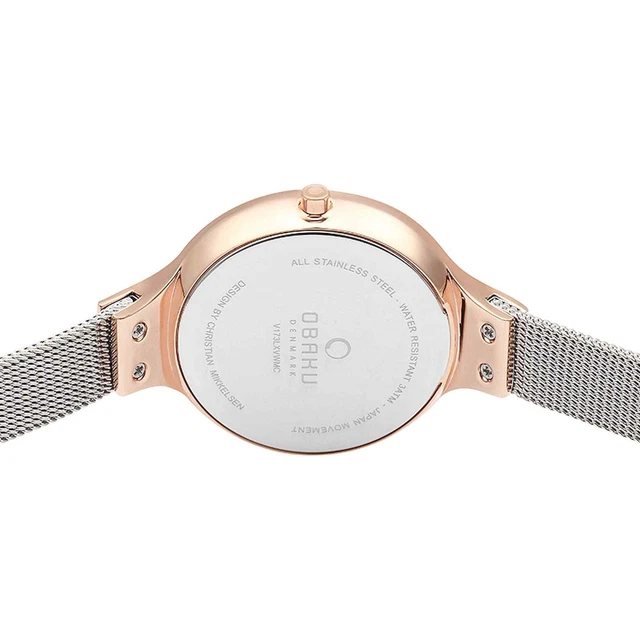 Obaku V173LXVWMC-X Donna Sky-Rose Ex-Display Polso 3