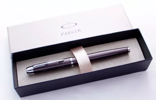 New Parker IM Premium CT Rollerball Pen in Chocolate, BNIB. Great Gift!