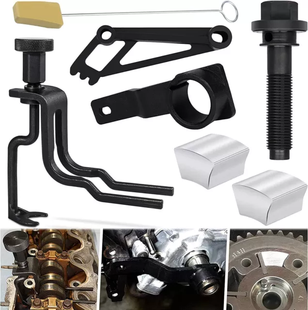 Cam Phaser Lock Out Kit Camshaft Bolt and Timing Chain Tool For Ford 4.6/5.4L 3V