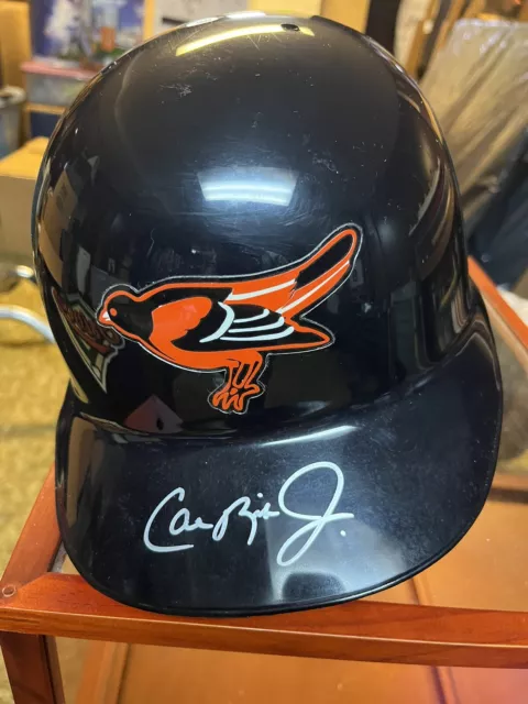 Cal Ripken, Jr. (Hof) Orioles Autographed Full-Size Batting Helmet