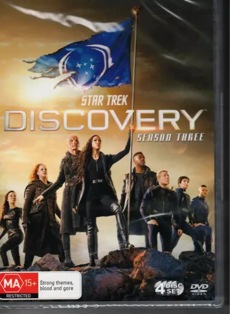 Star Trek Discovery Season 3 DVD NEW Region 4