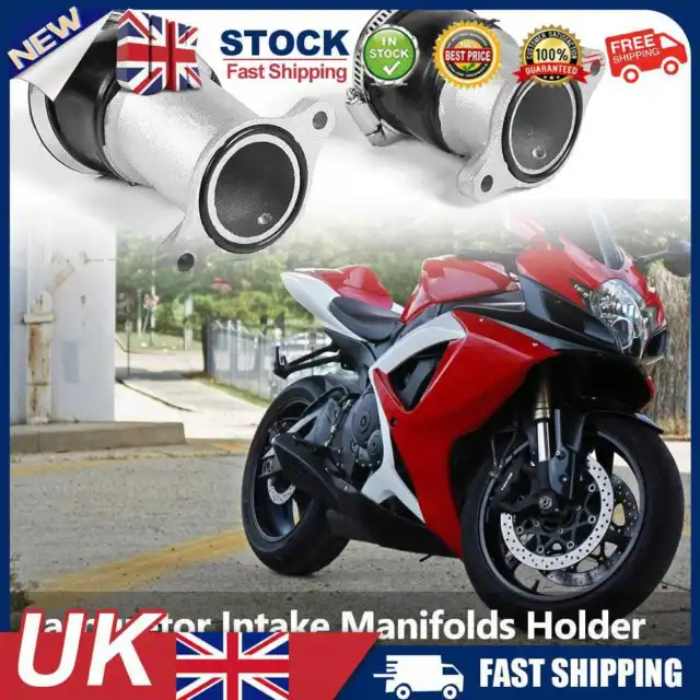 EB# For Honda Motorcycle Rubber+Aluminum Carburetor Intake Manifolds Boot Holder
