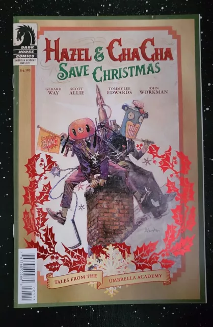 Umbrella Academy Hazel & Cha Cha Save Christmas #1 1st Print NM Dark Horse