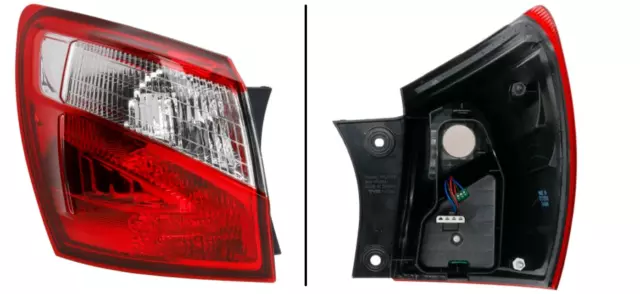 Lampe Feu Arriere Gauche Pour Nissan Qashqai I 2010-2014 Neuf